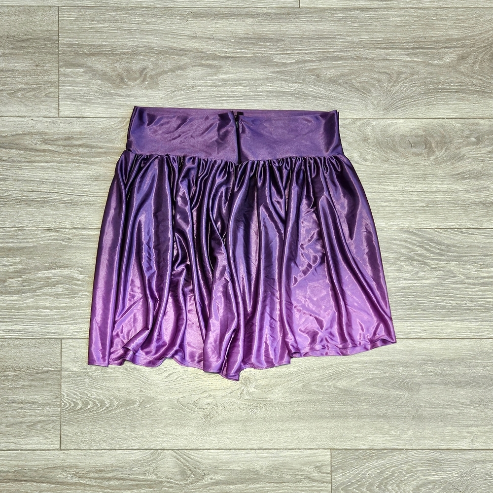 Satin Ombre Skirt